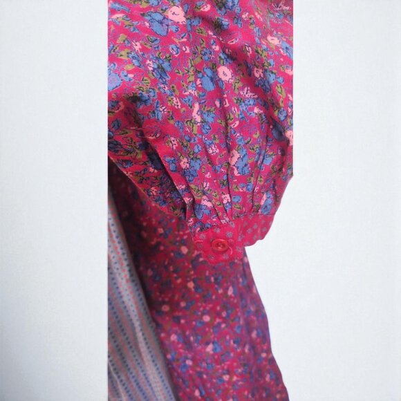 Vintage René Derhy Paris Dress – Size S – Made in India – Boho Prairie Style - Picture 7 of 9